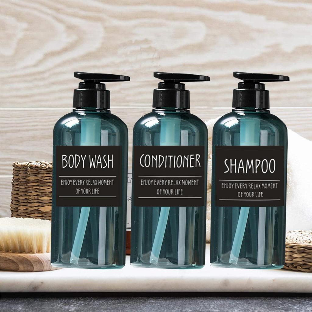 500ml/300ml Press Bottle for Lotion, Shampoo, Shower Gel, and Hand Soap