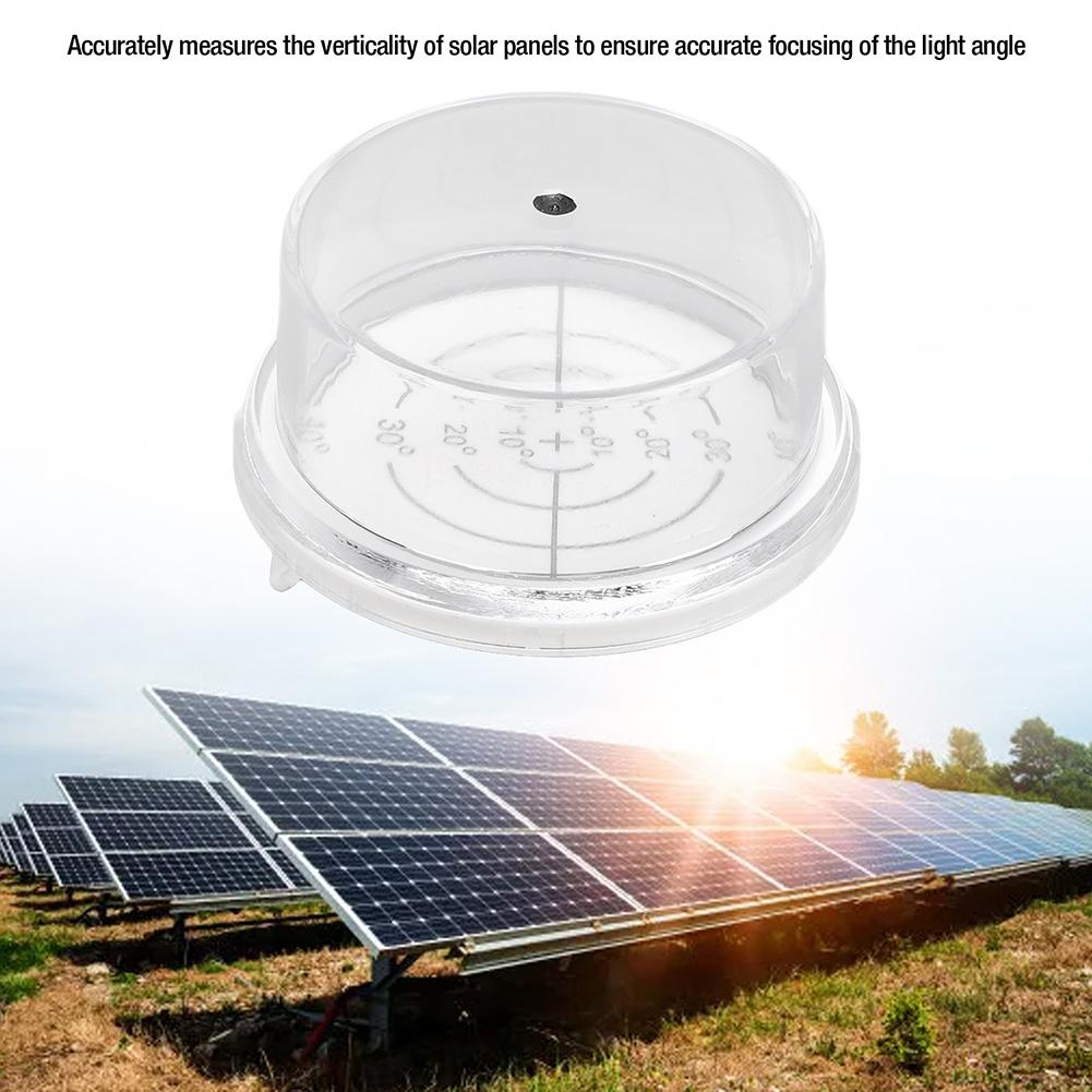 1-5 Stück Solarwinkelmesser Finden Sie den optimalen Winkel Verbessern Sie die Solarenergieeffizienz Solarwinkel-Einstellmessgerät für Solarmodule Werkzeuge