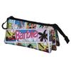 Triple Pencil Case - Barbie Comic - Multicolor - One Size