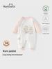 Newborn Baby Girl Cotton Padded Winter Jumpsuit Bodysuit
