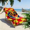 Villarreal Print Beach Towel, Large Soft Quick Dry Towel for Beach Camping Swimming