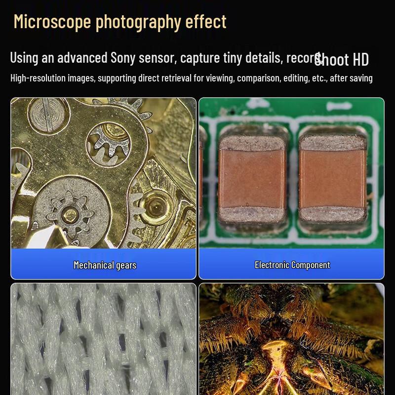 AOSVI T1-HD228S Trinocular Stereo Microscope