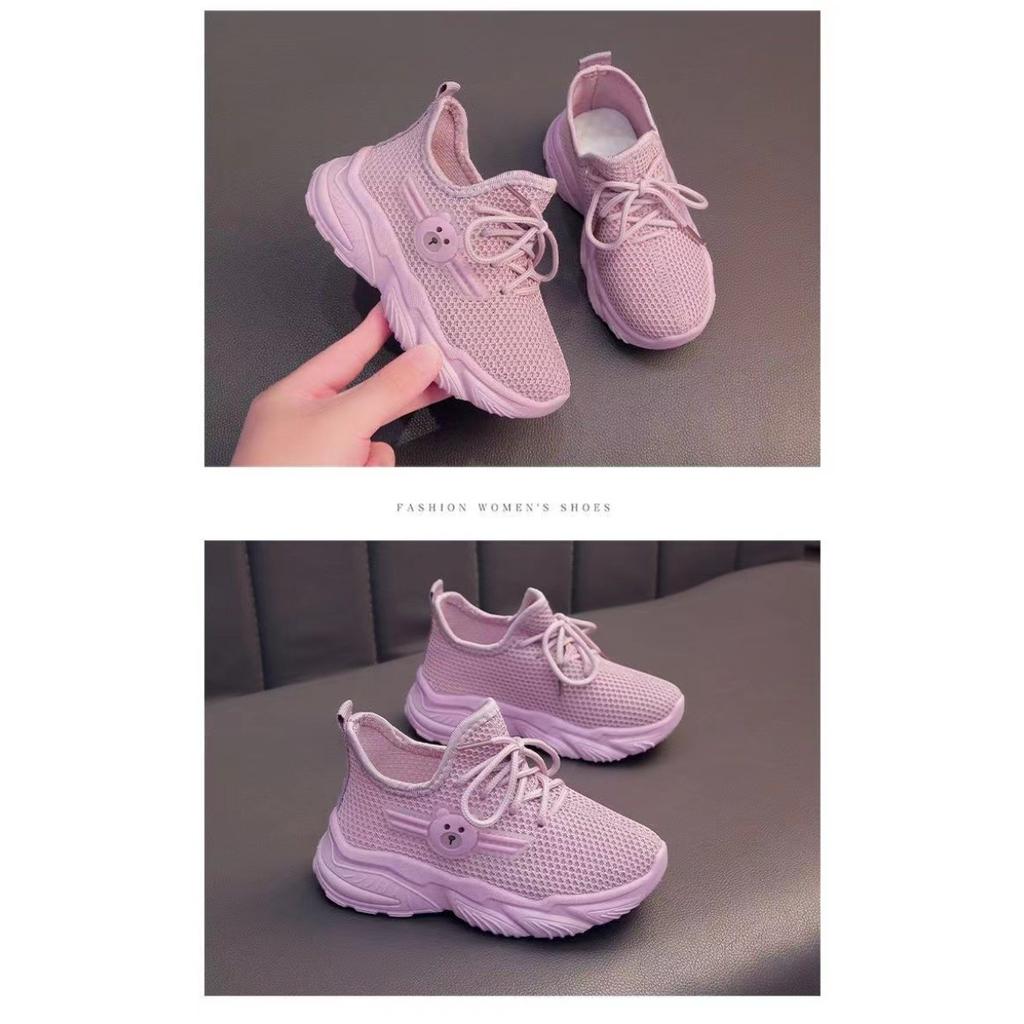 Pánské a dámské letní boty, dětské tenisky, nové síťované boty do mateřské školy, ultralehké boty s motivem medvěda