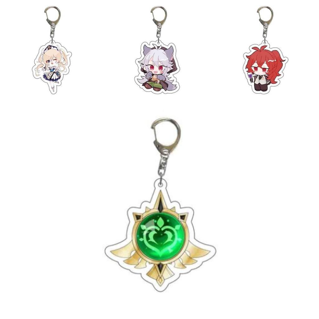 Vibrant Cartoon Keychain With Alloy Silicone Chain For Kids And Fans