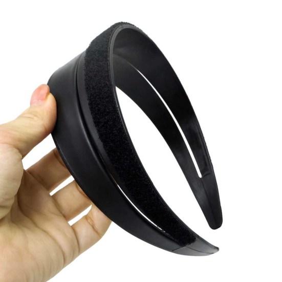 Women Headband Bump-it Up Wide Hair Hoop Adds Volume Natural Lift Hairband Party Lightweight Soft Hair Accessory