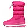 Bottes de neige épaisses d'hiver en peluche, chaussures chaudes antidérapantes et imperméables en coton à Tube court pour hommes et femmes