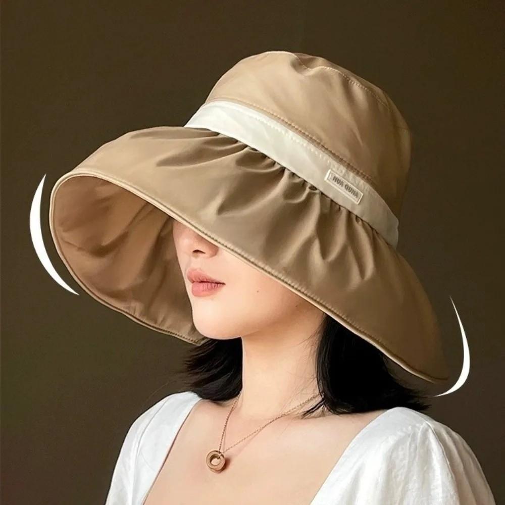 Adjustable Fisherman Hat Breathable Sun Hat New Bucket Hat  Women