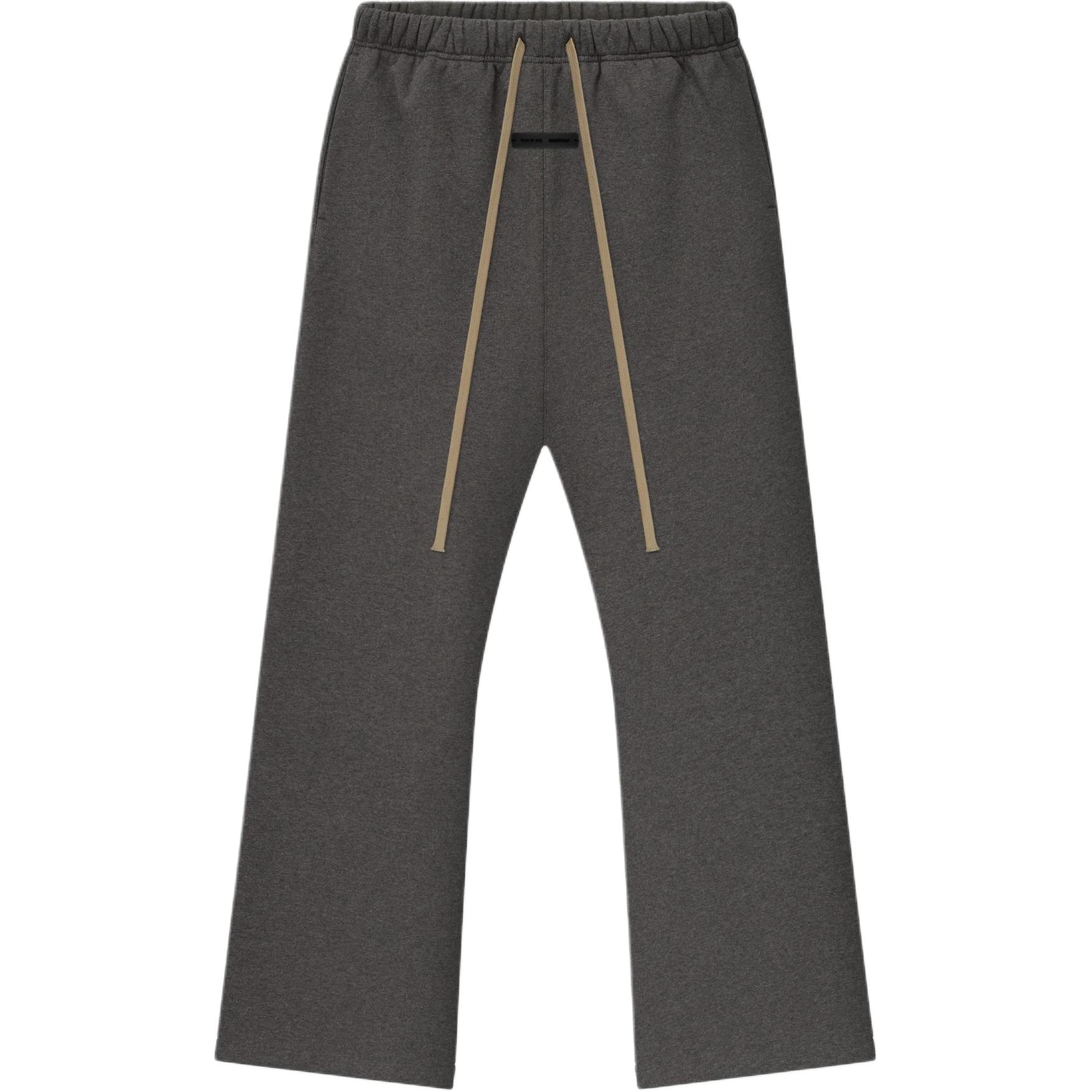 

Fear of God Essentials Flare Sweatpants Charcoal Heather Unisex Bottoms Grey 130HO258411F XS
