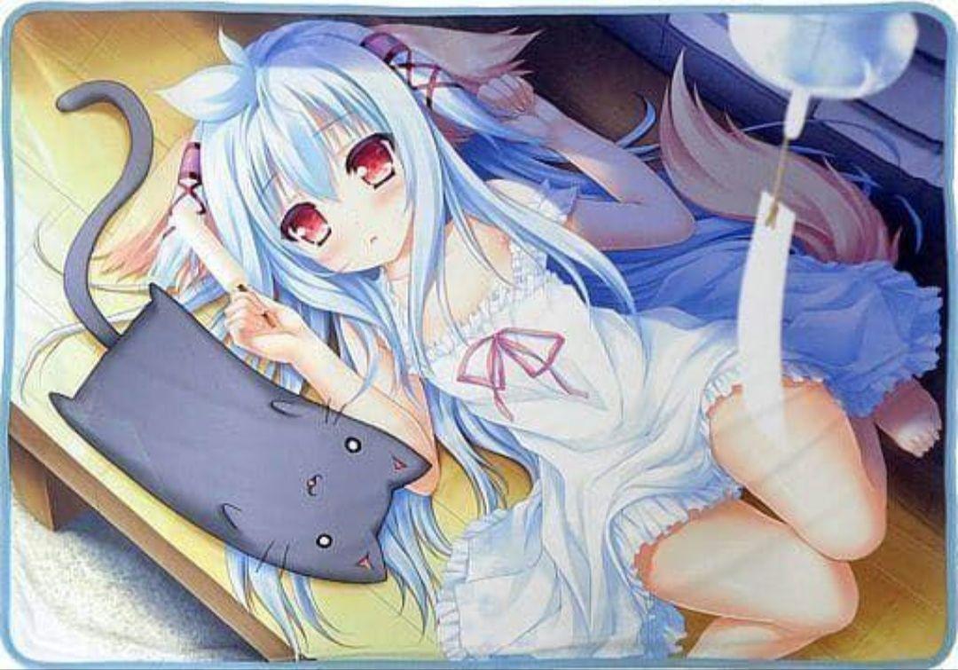 

[USED] Comiket Goods Nursery Rhyme Shikishima Kururu Summer Blanket