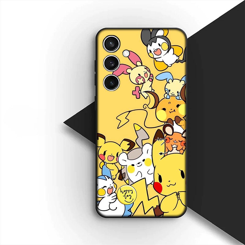 Phone Cover for Motorola Moto G22 G23 G32 G53 G60 G72 G64 G20 G8 G9 Plus Power E13 E20 E32 Case Gengar P-Pokemons GO P-Pikachus