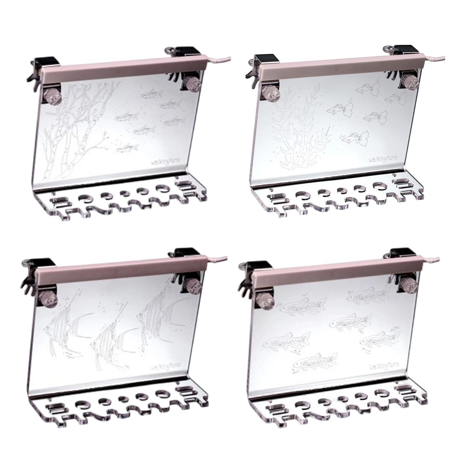 

Easy Use Acrylic Aquarium Tool Holder Grass Maintenance Rack with USB Power for Aquariums and Fish Tank Accessories Broadfin slug