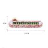 Rhinestone Car Temporary Parking Sign Luminescent Stop Sign Card Plate  Car Decoration