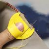 Finger Template Hand Sewing Handheld Sewing Alignment Guide Thumb Protection Needle Gauge Tool For Quilting Fabric Arts