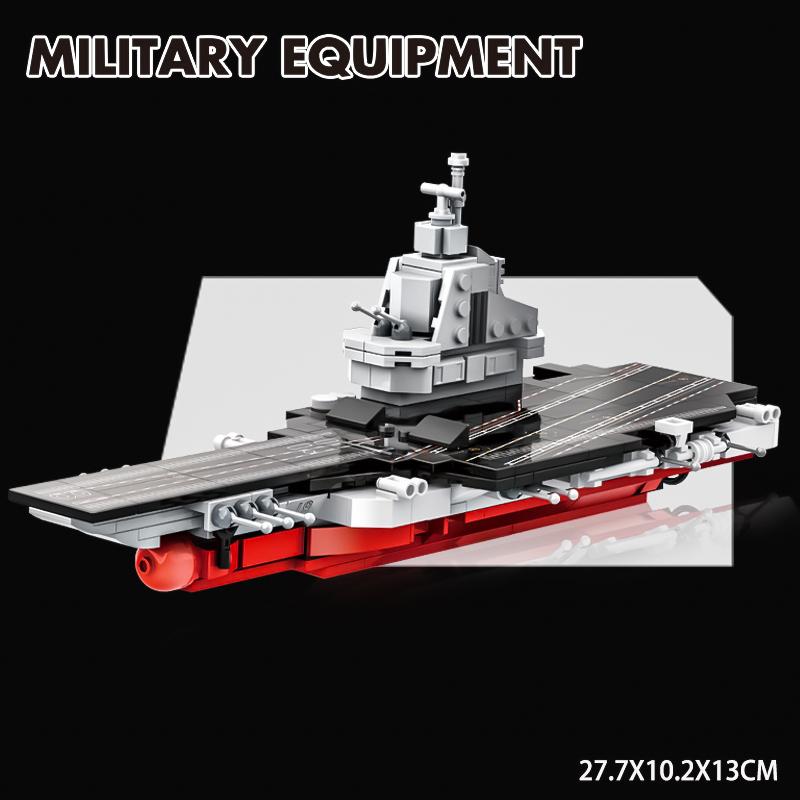 Destroyer Aircraft Carrier Military Assembly Model Building Blocks Boy  Children Development Puzzles, Military Enthusiasts Gift