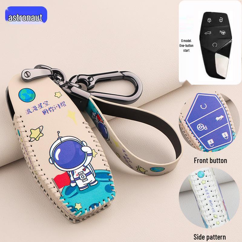 SAIC MG One Key Case: Premium Leather Car Bag for MG 5 & 6