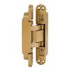 Door Hinges Adjustable 180 Degrees Opening Angle 3D Folding Door Hinge with Hex Wrench Screws for