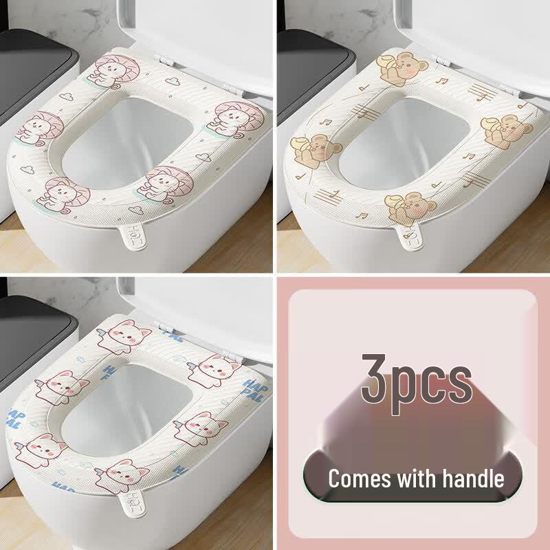 LIEI Universal EVA Waterproof Toilet Seat Cushion