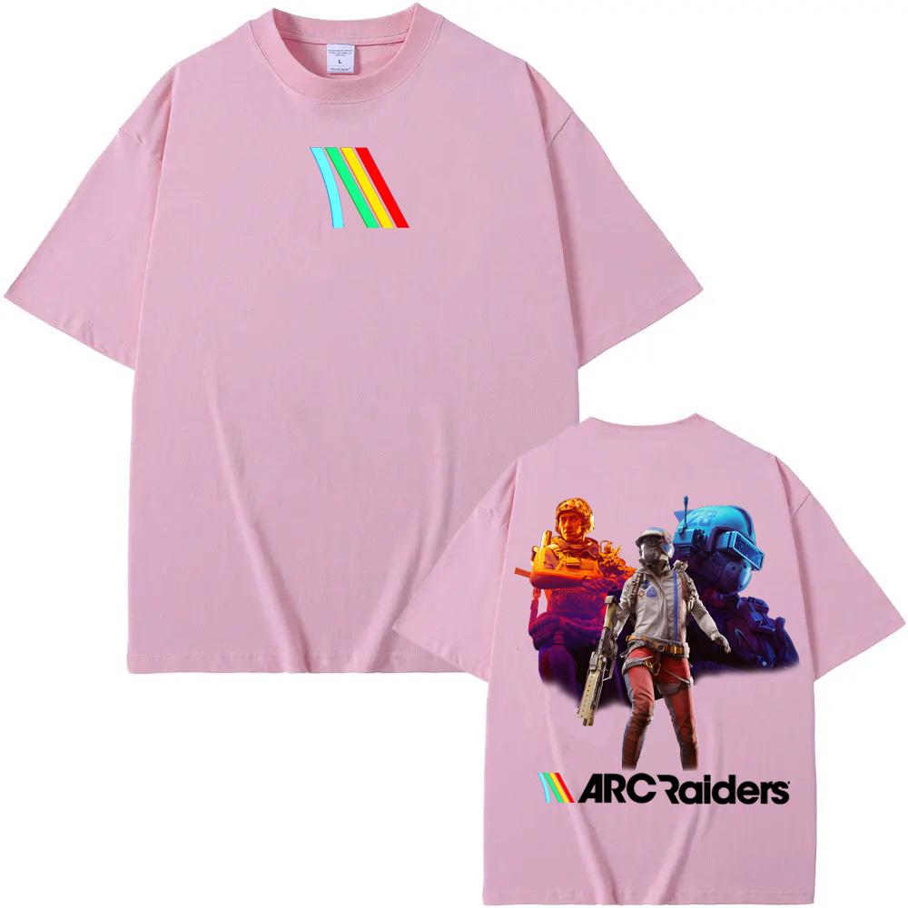 ARC Raiders Shooting Game T-Shirt Summer New Style GAME Graphic Printing TEE 100% Cotton Comfortable Soft Tees
