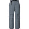 Slate Waterproof Breathable Logo Loose Straight Casual Pants Unisex Pants D00077