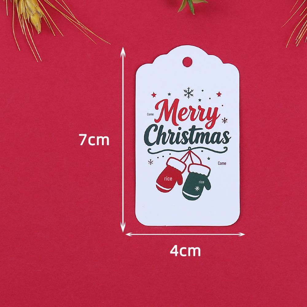 2026 Christmas Gloves Gift Tags: New Style Hang Tags for Decorations & Cards