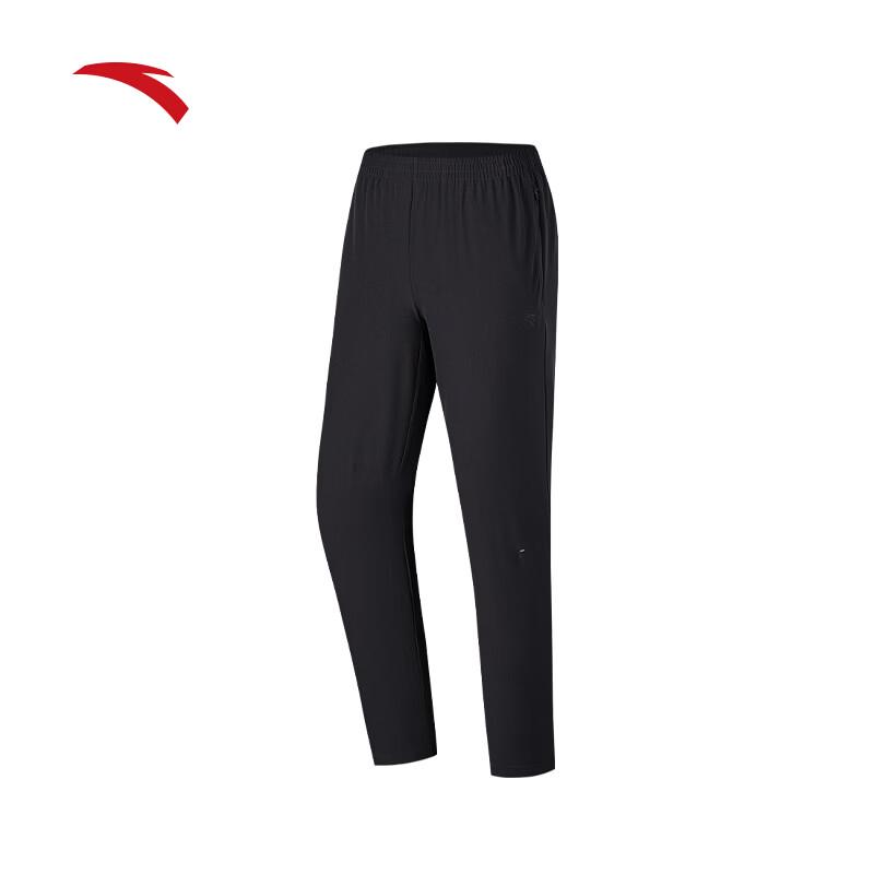 Anta Men's Quick-Dry Straight-Leg Sports Pants