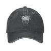 Darkthrone Death Metal Band Baseball Cap Distressed Washed Rock Roll Snapback Hat Men Outdoor Running Golf Adjustable Fit Caps