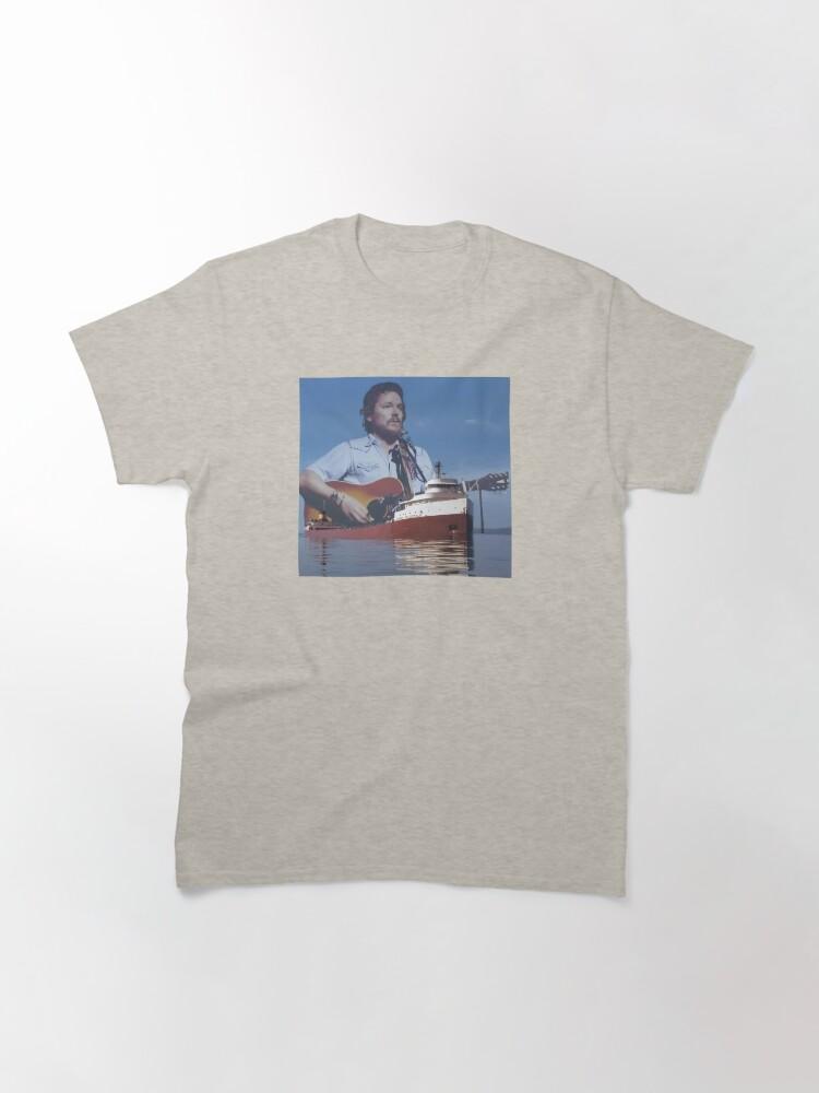 Gordon Lightfoot Gordon Lightfoot and Edmund Fitzgerald Classic T-Shirt