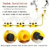 Durable 360-Degree Automatic Rotating Sprinkler Head | No Battery Needed, Ideal for Lawn & Garden Irrigation, Garden Watering Solution
