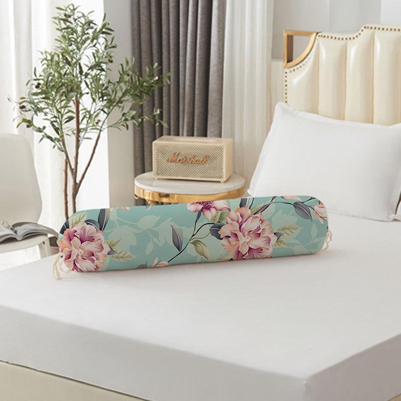 1Pc 106x35CM Comfortable Long Pillow Cover Polyester Fiber Pillow Case Home Decor Neck Bolster Headrest Cylindrical Cushion