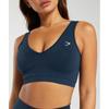 Gymshark Nahtloser Sport-BH für jeden Tag, Marineblau B8a4t Ub9p