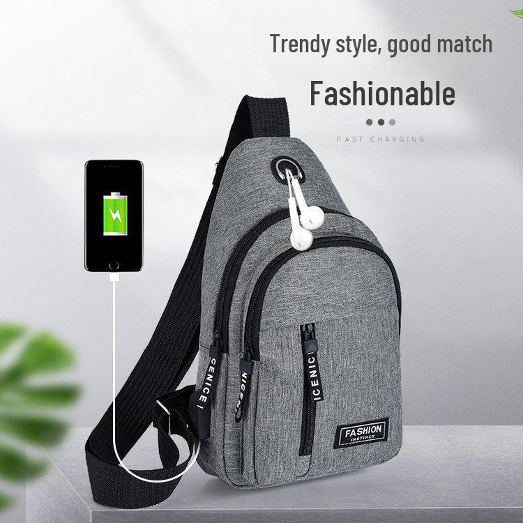 2023 Men's Oxford Chest Bag: Multi-functional Sports Outdoor Shoulder & Messenger Backpack