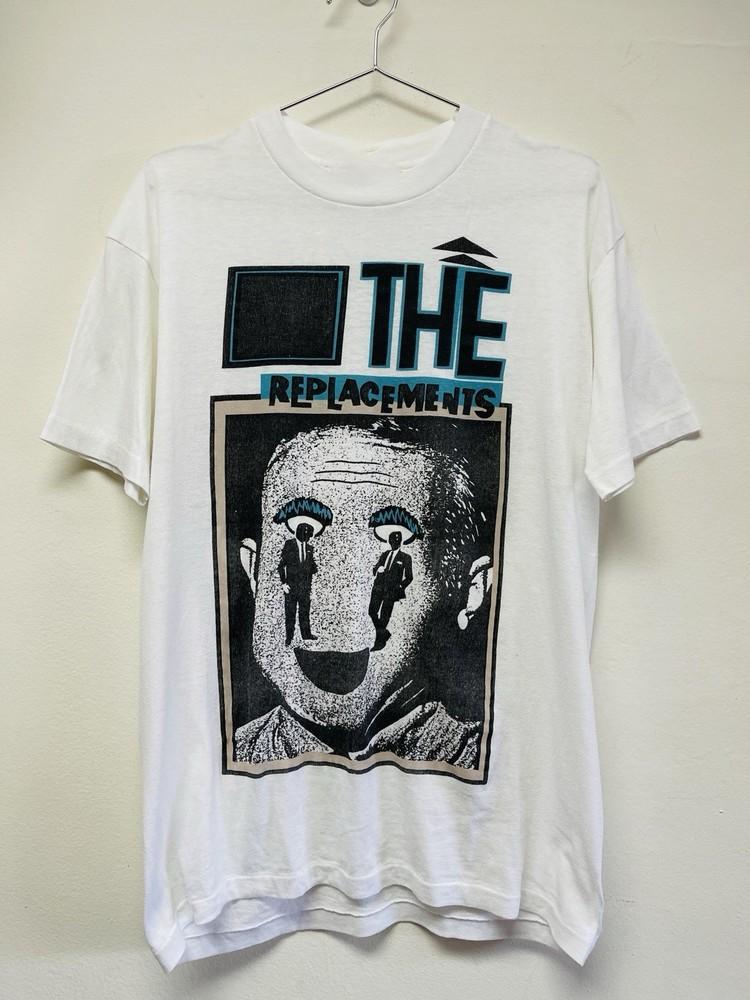 Vintage The Replacements T Shirt 1980s 80s Clown BO225 Unisex T-Shirt S