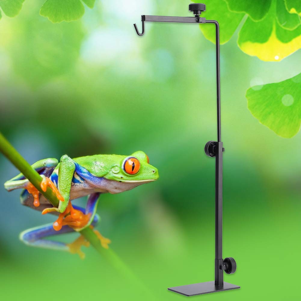 Reptile Clip Reptile Turtle Basking UVB Reptile Reptile Lamp No Easy Height and Width Adjustable Stand, Light, Light, Light, Light, Stand, Light,