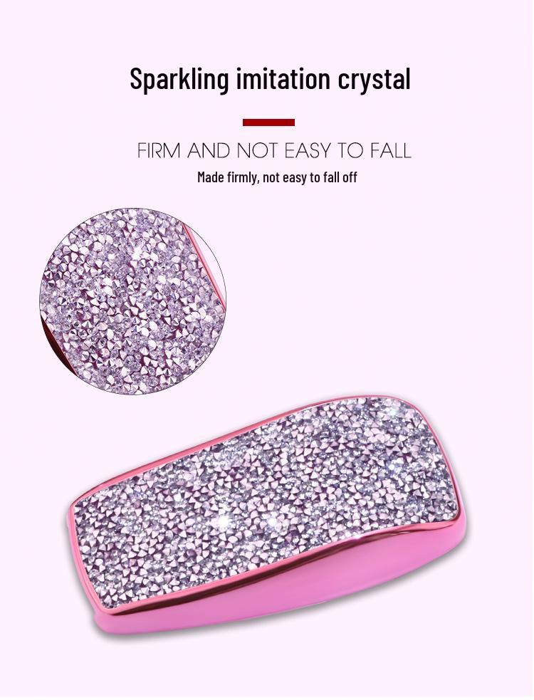 KAKTUS Diamond-Inlaid Mercedes Car Key Case for Women
