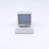 1/3 Sets 1:12/1:18 Dollhouse Mini Retro Desktop Computer Model Toys Miniature Home Scene Ornament Doll House Accessories