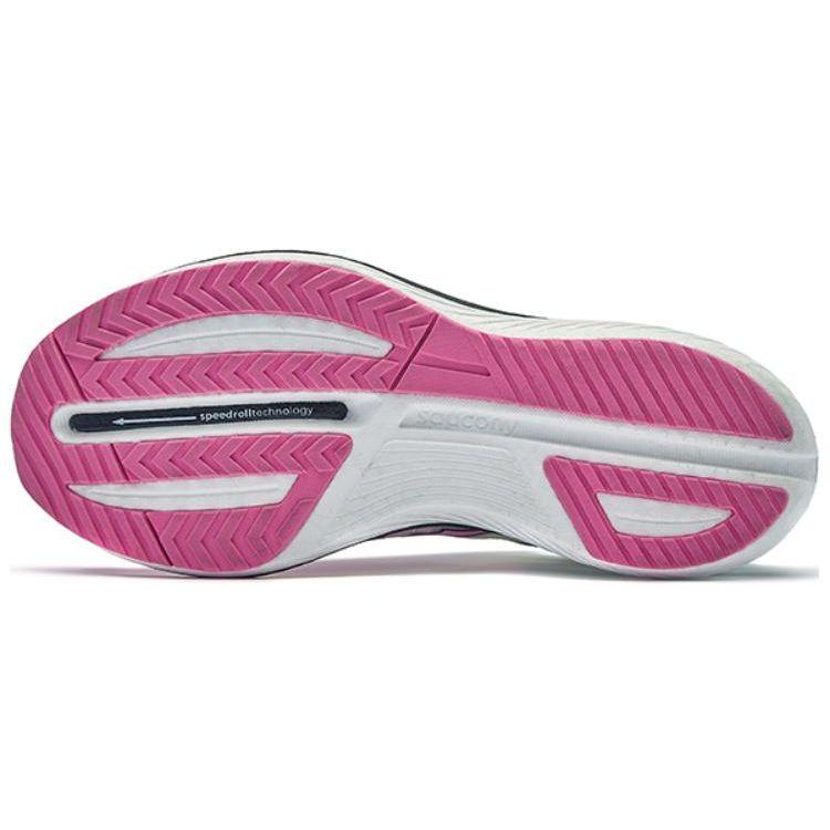 Saucony Saly Speed Lightweight Comfortable Shock Absorption Slip Resistant Durable Low Top Carbon Plate Running Shoes Unisex Running Shoes S28192-1