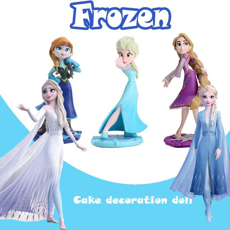 Cake Decorations Dolls Frozen Frozen Anna Aisha Rapunzel Decorations Pendulum