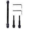 High Strengths Steel Axles Quickly Release Skewer Anti Thefts Locking Compatibility with Most Bicycles Hubs