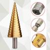 6-Piece Step Drill Set In Red Plastic Box
