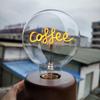 Rechargeable Letter Bulb Night Light for Coffee Shop & Home Décor