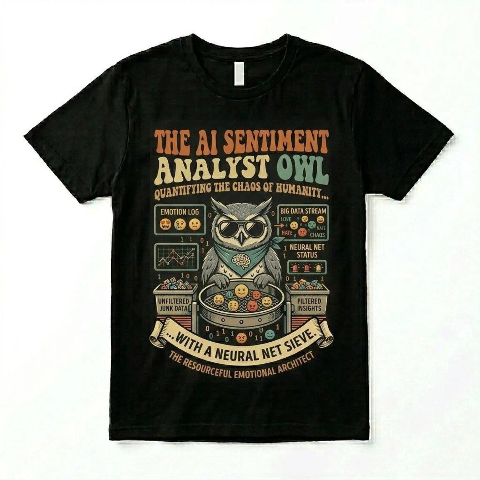 Funny Data Scientist T-Shirt Retro Machine Learning Graphic Tee Mens Gift L