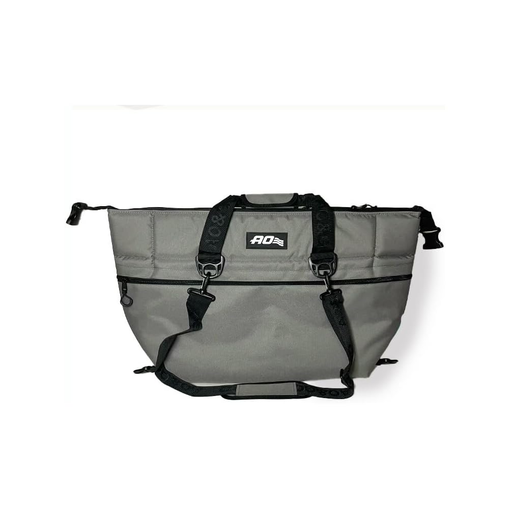 AO Coolers Soft Cooler 36 Pack Canvas Charcoal Outdoor Bag