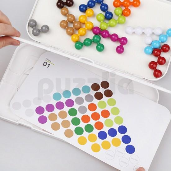 Puzzlia Jumbo Bead Puzzle Triangle для малышей — фото 2