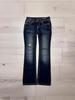 European American Slim Fit Elastic Denim Jeans - Autumn/Winter Retro Style