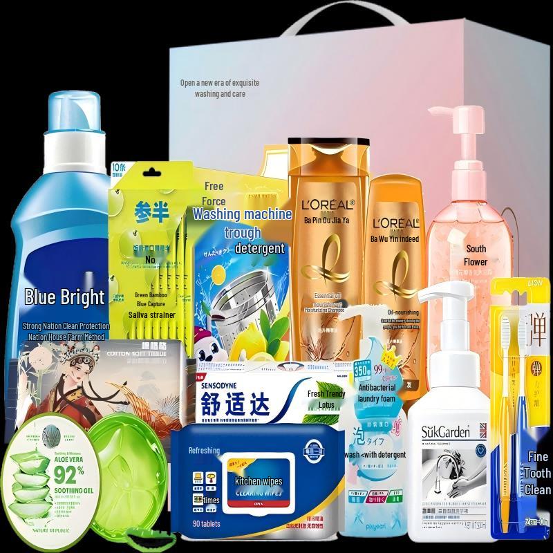 Multi-Brand Personal Care & Cleaning Set