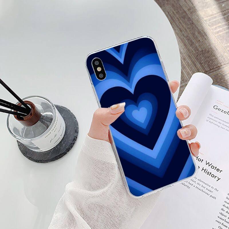 Latte Love Kaffee Herz Handyhülle Für IPhone 14 13 12 11 XS X 8 7 6 Plus Mini Pro Max SE 2022 Weiche Transparente Handyhülle