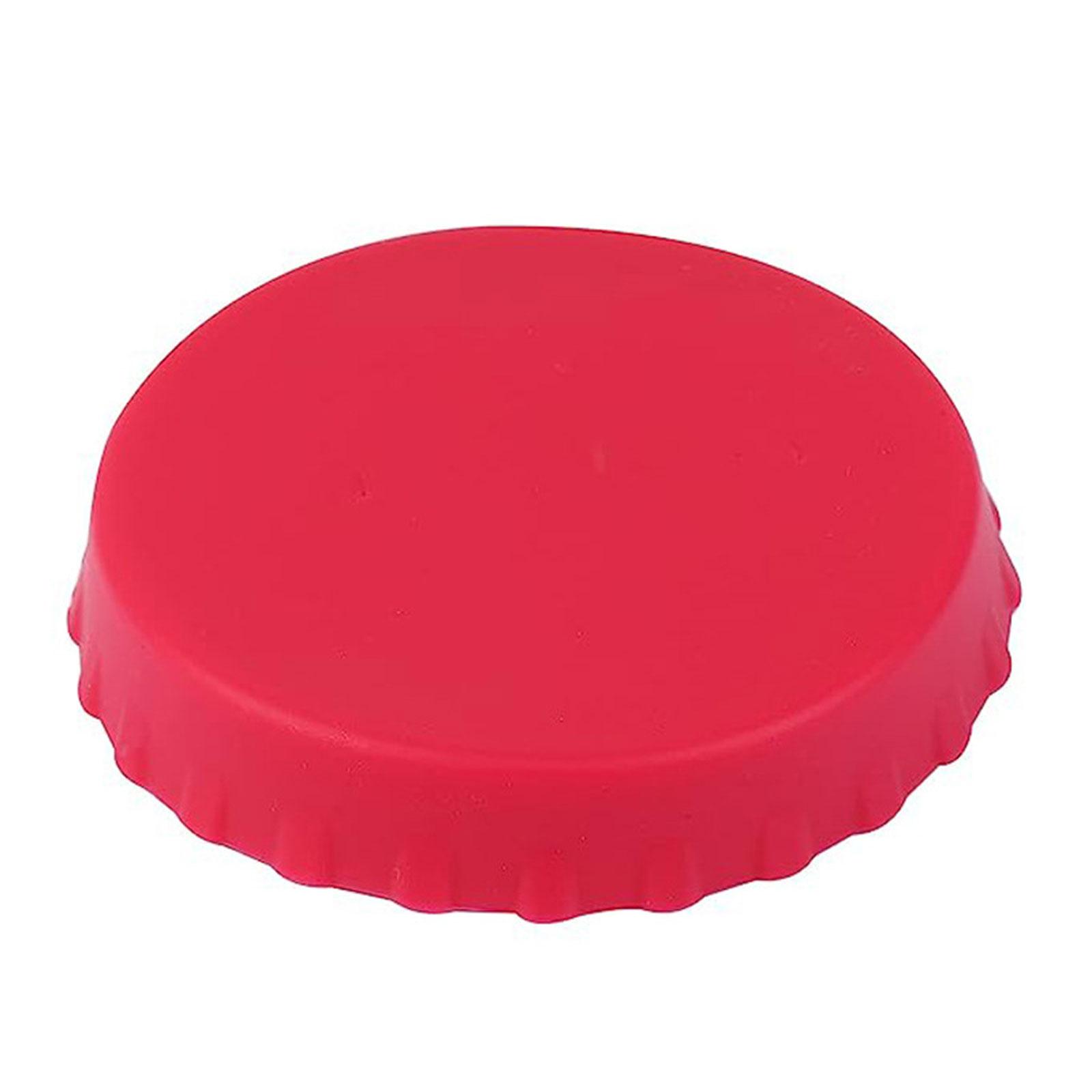 Набор из 6 силиконовых крышек для банок с напитками — фото 9