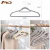 AYO Prevents Clothes from Closet Rotating High Load Capacity Non-Slip Hangers, 20-Pack, Ivory, Deforming, Sturdy, Storage, 360-Degree Hook,