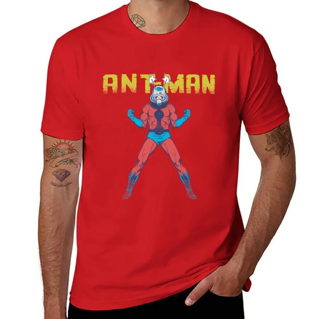 ANT-MAN T-Shirt funnys boys animal print summer tops fitted t shirts for men