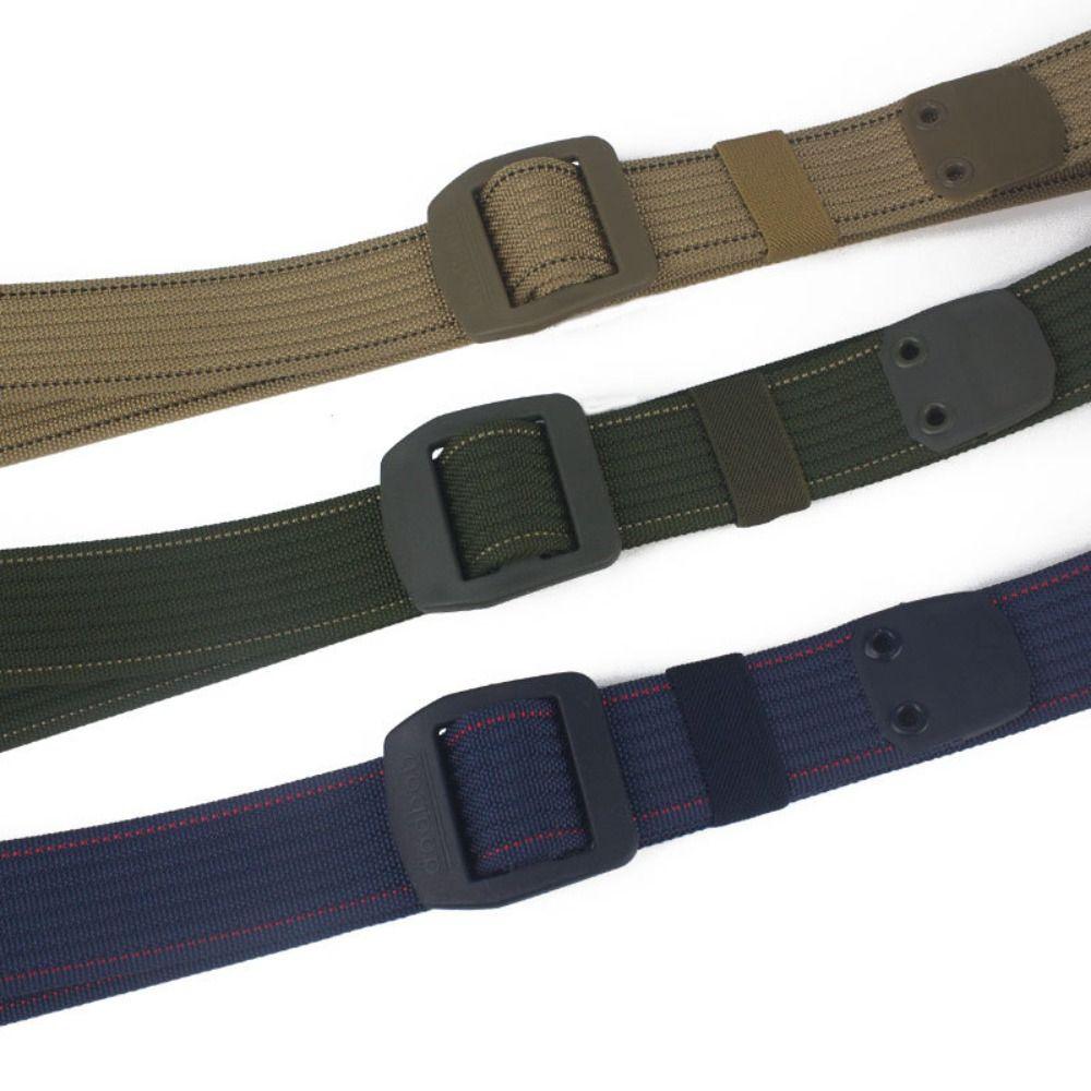 Casual Braided Belt Business Canvas Strap Fashion Weave Waist Band